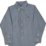 Age 4 Ralph Lauren Shirt - XS Blue Cotton