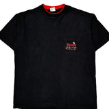 Racing Winston Single Stitch T-Shirt - XL Black Cotton