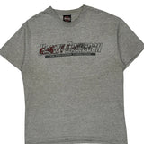 Durango Colorado Harley Davidson Graphic T-Shirt - Large Gray Cotton