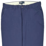 Polo By Ralph Lauren Chinos - 36W 30L Blue Cotton
