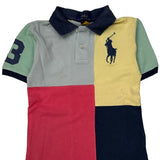 Age 8 Polo By Ralph Lauren Polo Shirt - Small Multicoloured Cotton