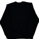 Russell Athletic Sweatshirt - Medium Black Cotton Blend