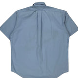Blake Ralph Lauren Short Sleeve Shirt - Large Blue Cotton