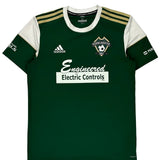 Kitchener Soccer Club Adidas Football Shirt - Medium Green Polyester