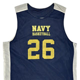 Navy Basketball Nike Jersey - Large Navy Polyester
