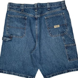 Wrangler Carpenter Shorts - 38W 9L Blue Cotton