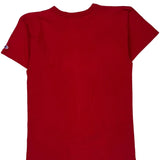 Champion T-Shirt - Large Red Cotton