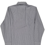 Hugo Boss Checked Shirt - Medium Blue Cotton