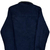 The North Face Fleece Jacket - Medium Navy Polyester