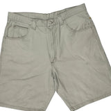 Carhartt Cargo Carpenter Shorts - 34W 9L Beige Cotton