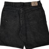 Wrangler Denim Shorts - 34W 8L Black Cotton