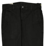 Levis Trousers - 32W 30L Black Cotton
