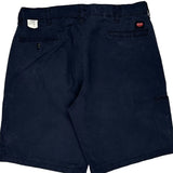 Red Kap Shorts - 36W 10L Navy Cotton Blend