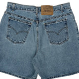 Levis Denim Shorts - 32W 7L Blue Cotton