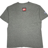 Dallas Cowboys Nike Graphic T-Shirt - Large Grey Cotton