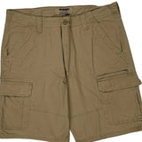 Wrangler Cargo Shorts - 36W 10L Khaki Cotton