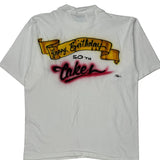 All Sport Graphic T-Shirt - Large White Cotton