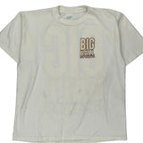 Anvil Graphic T-Shirt - Large White Cotton