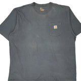 Carhartt T-Shirt - 2XL Grey Cotton