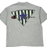 Vintage Champion Reverse Weave Champion Graphic T-Shirt - XL Grey Cotton