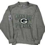 Vintage Green Bay Packers Lee Sport Nfl Sweatshirt - Large Grey Cotton