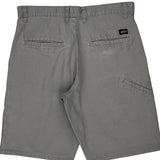 Dickies Cargo Shorts - 32W 10L Grey Cotton