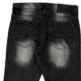 Hip Hop Southpole Denim Shorts - 32W 13L Black Cotton