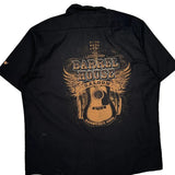 Barrel House Saloon Dickies Short Sleeve Shirt - 2XL Black Polyester Blend