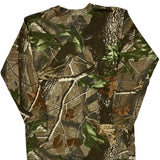 Age 10-12 Red Head Camo Long Sleeve T-Shirt - Medium Camo Cotton