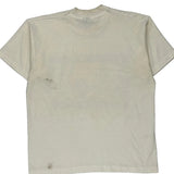 Fruit Of The Loom Single Stitch T-Shirt - Large Cream Cotton Blend