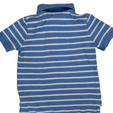 Age 3 Polo By Ralph Lauren Striped Polo Shirt - XS Blue Cotton