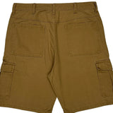 Wrangler Cargo Cargo Shorts - 36W 9L Brown Cotton
