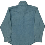 Age 5-6 Wrangler Denim Shirt - Small Blue Cotton