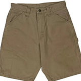 Wrangler Carpenter Shorts - 29W 10L Khaki Cotton