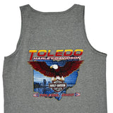 Toledo Harley Davidson Graphic Tank Top - No Size Gray Cotton