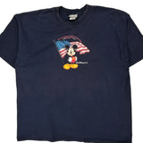 Mickey Mouse Disney T-Shirt - XL Navy Cotton