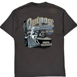 Pueblo, Colorado Harley Davidson Graphic T-Shirt - Large Grey Cotton