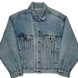 Vintage Levis Denim Jacket - XL Light Wash Denim