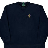 Ralph Lauren Sweatshirt - Large Navy Cotton