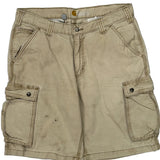 Carhartt Cargo Shorts - 34W 10L Beige Cotton
