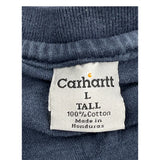 Carhartt T-Shirt - Large Blue Cotton