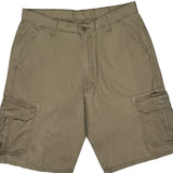 Wrangler Cargo Shorts - 36W 11L Khaki Cotton