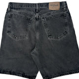 Wrangler Denim Shorts - 32W 9L Grey Cotton