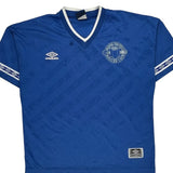 Perth United Umbro Football Football Shirt - Large Blue Polyester