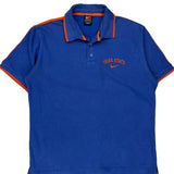 Boise State Nike College Polo Shirt - Medium Blue Cotton