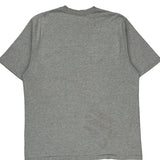 Carhartt T-Shirt - Large Grey Cotton