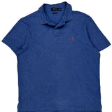 Polo By Ralph Lauren Slim Fit Polo Shirt - XL Blue Cotton