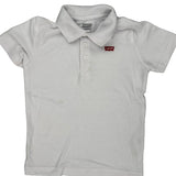 Age 5-6 Levis Polo Shirt - Small White Cotton