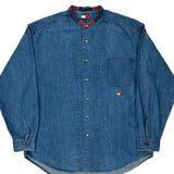 Tommy Jeans Denim Shirt - Large Blue Cotton