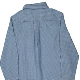 Age 8 Ralph Lauren Checked Shirt - Small Blue Cotton